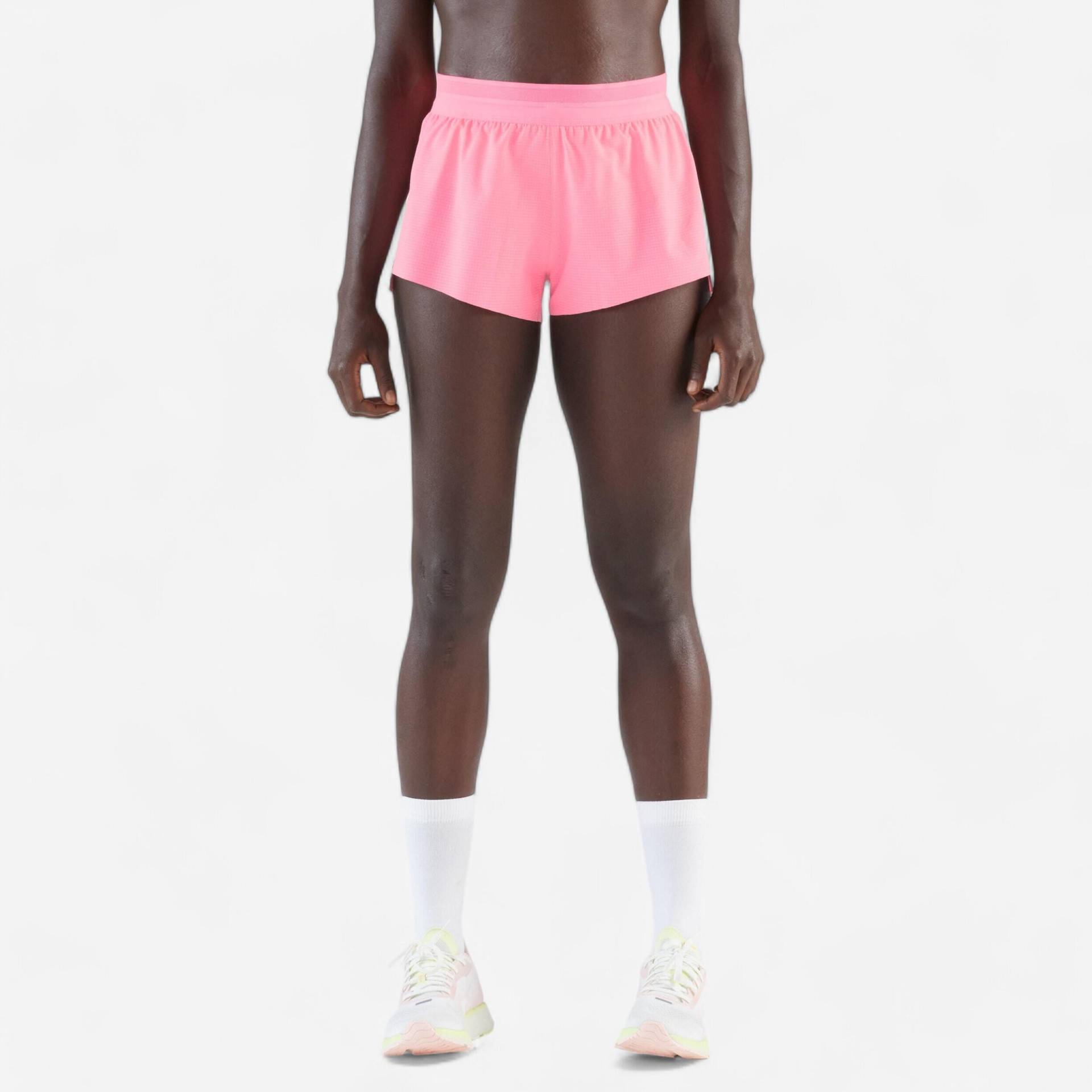 Laufshorts Trailrunning Damen leicht - Run 900 Light rosa von Kiprun