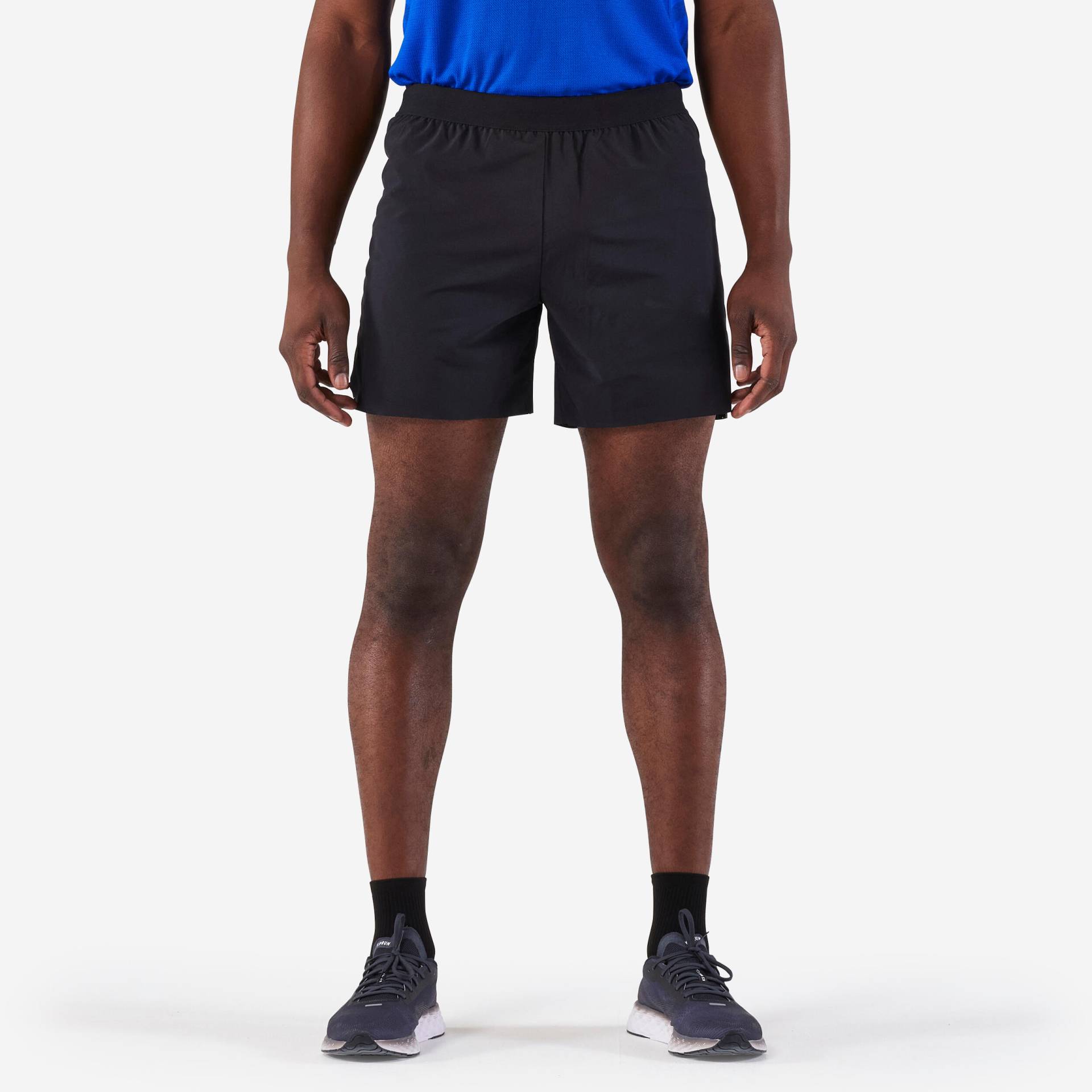 Laufshorts Herren - Run 500 Confort schwarz Laufshorts Herren - Run 500 Confort schwarz von Kiprun