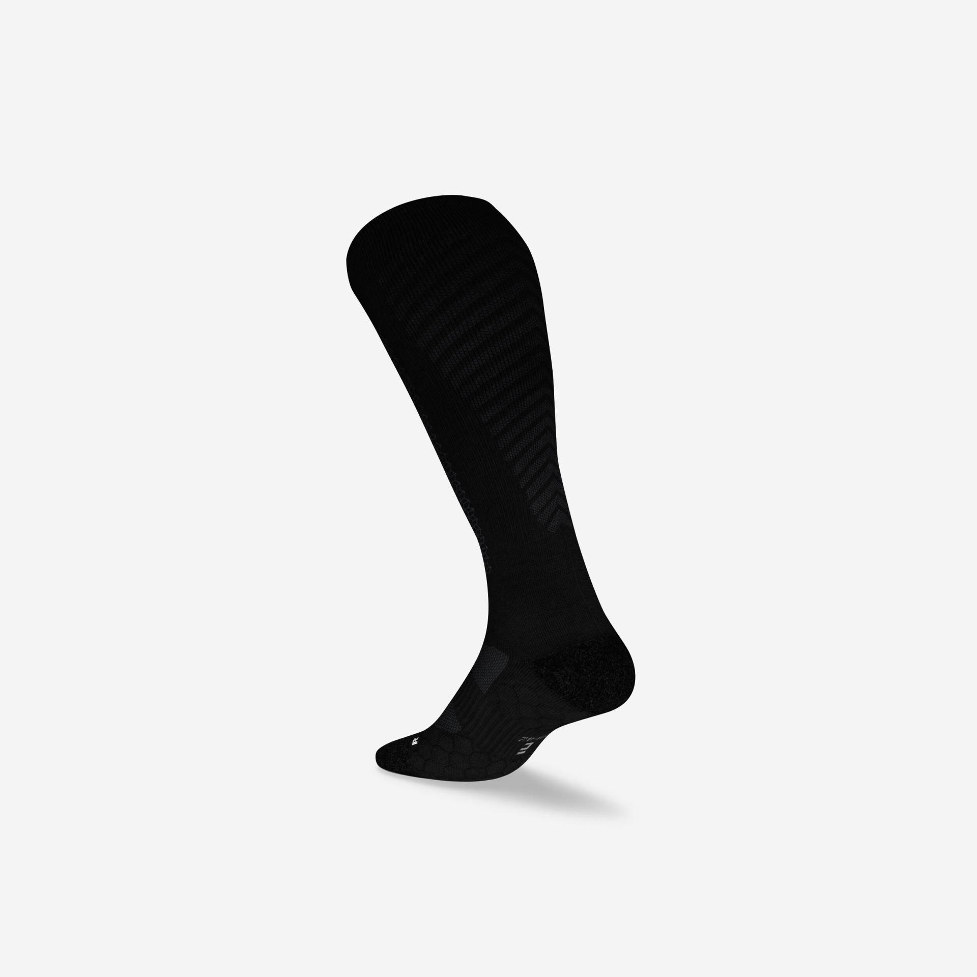 Laufsocken High Merinowolle Run 900 schwarz von Kiprun