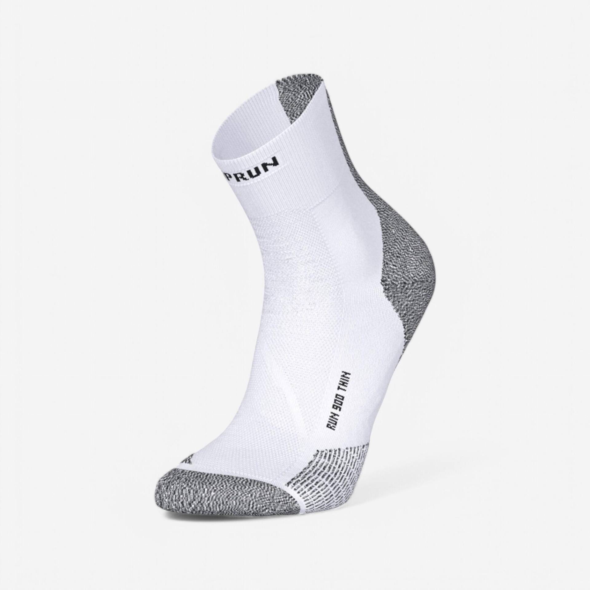 Laufsocken Mid dünn - Run 900 weiß Laufsocken Mid dünn - Run 900 weiß von Kiprun