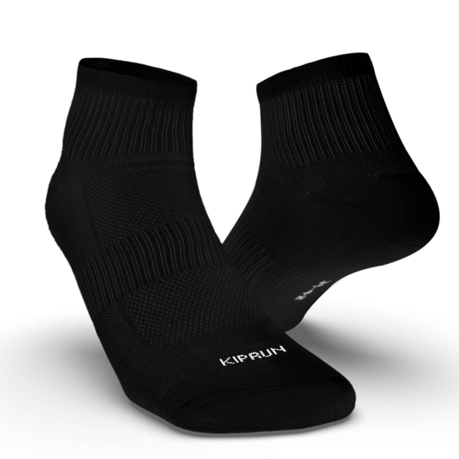 Laufsocken - Run 100 3er-Pack schwarz Laufsocken - Run 100 3er-Pack schwarz von Kiprun
