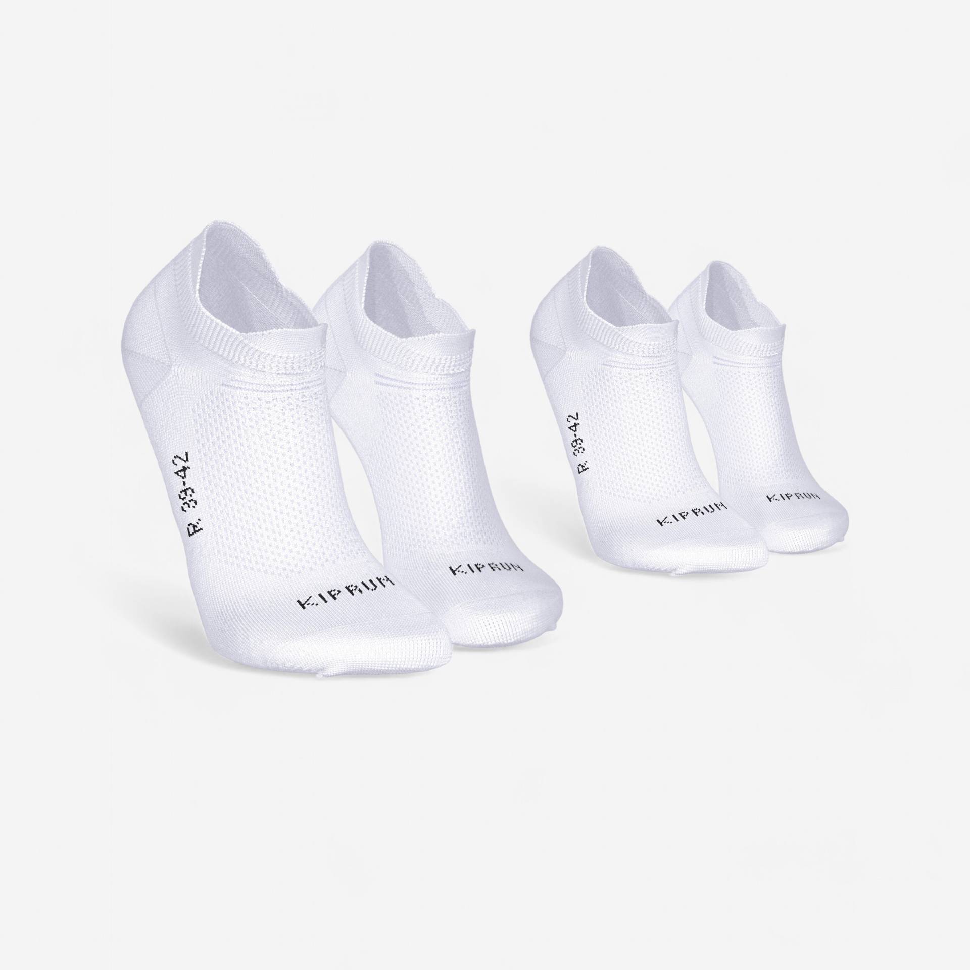 Laufsocken Invisible dünn 2er-Pack - Run 500 Laufsocken Invisible dünn 2er-Pack - Run 500 von Kiprun