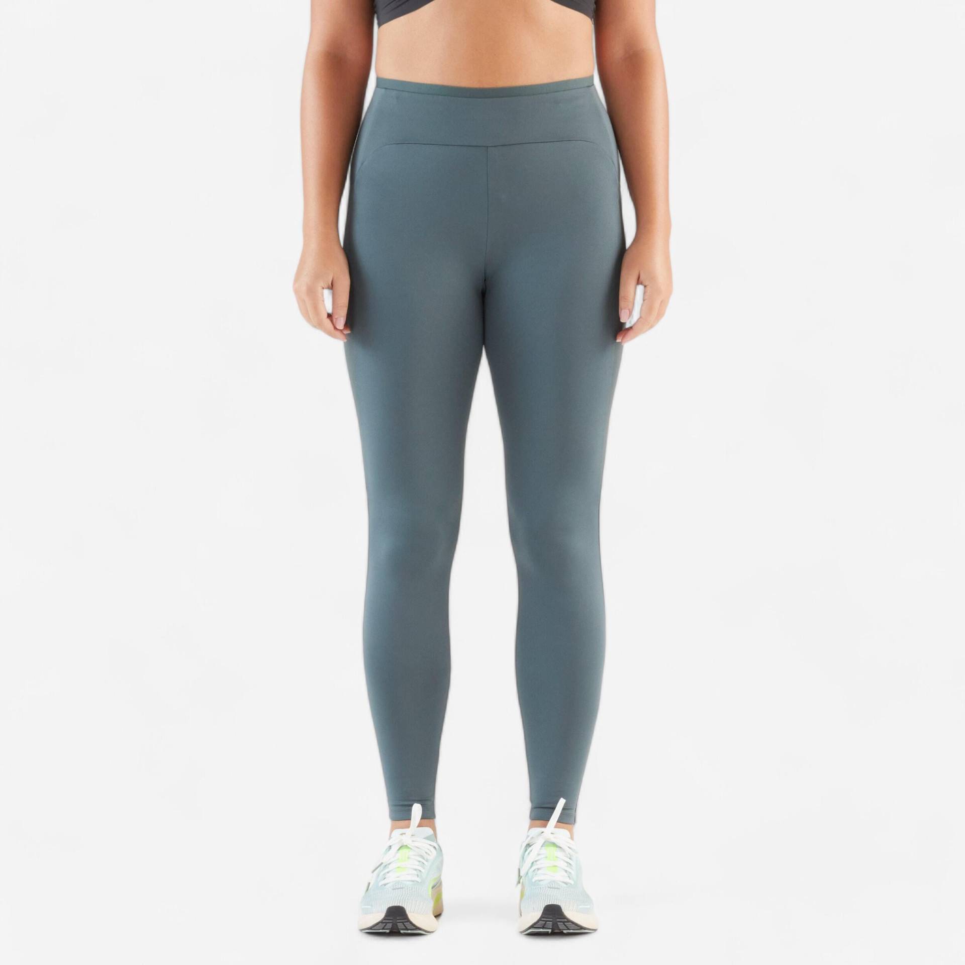 Lauftights Damen - Run 500 Comfort dunkelkhaki von Kiprun