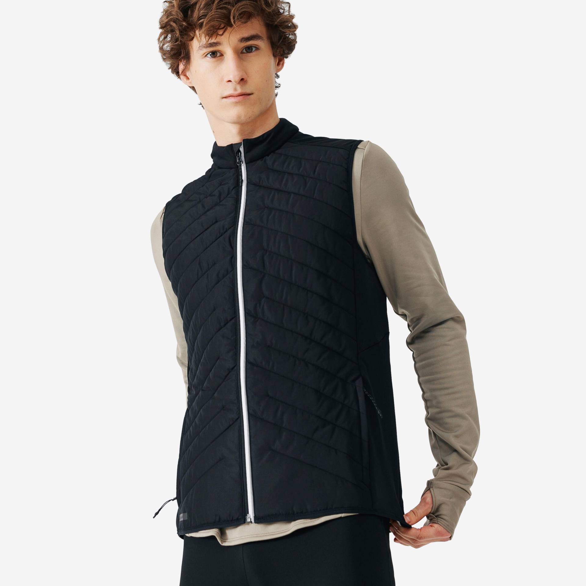 Laufweste Herren - Run 500 warm schwarz Laufweste Herren - Run 500 warm schwarz von Kiprun