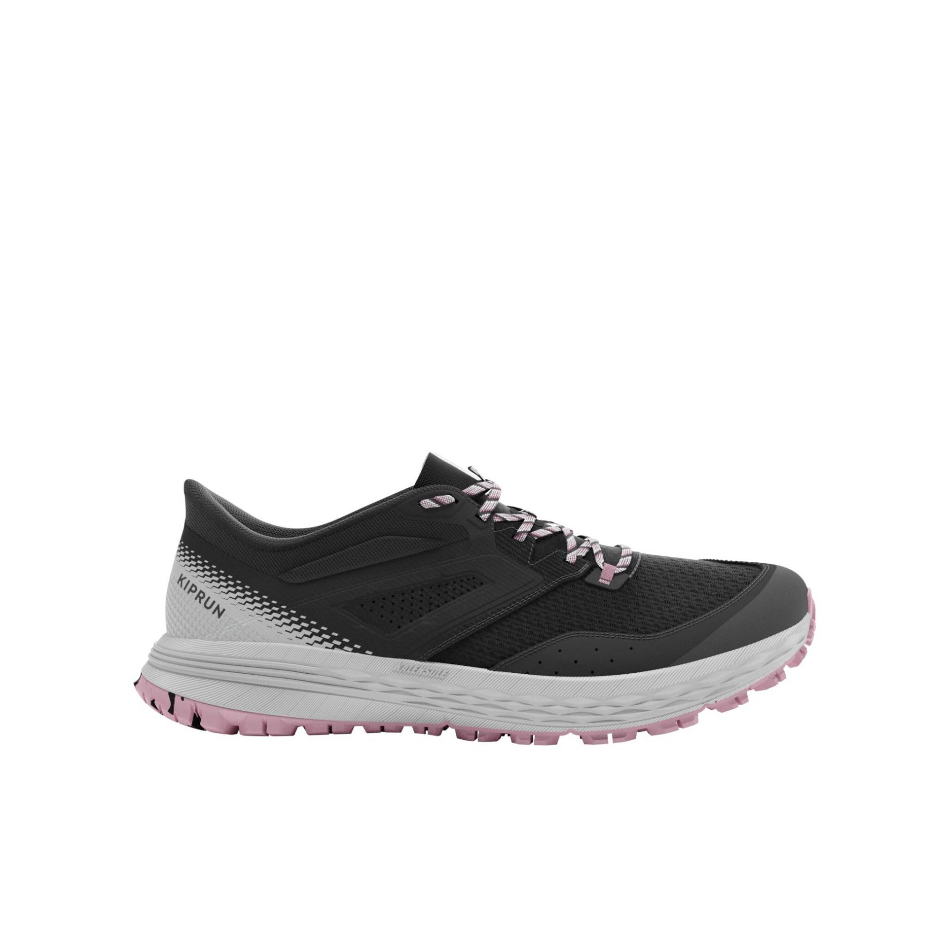 Trailrunningschuhe Damen - TR2 grau/rosa von Kiprun