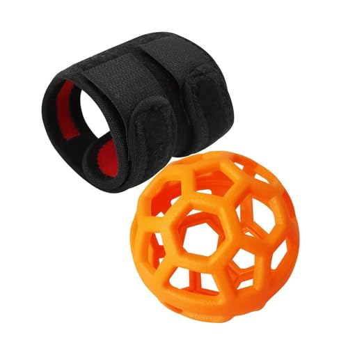 Kirdume Golfschwungtrainer-Ball,Golf-Handgelenktrainer - Tragbarer Golf-Übungsball für das Handgelenk | Golfschwung-Haltungskorrektur, Golf-Übungsausrüstung für Frauen, Männer, Anfänger Kirdume Golfschwungtrainer-Ball,Golf-Handgelenktrainer - Tragbarer Golf-Übungsball für das Handgelenk | Golfschwung-Haltungskorrektur, Golf-Übungsausrüstung für Frauen, Männer, Anfänger von Kirdume