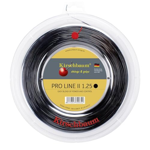 Kirschbaum Pro Line No. Ii 200M Schwarz Tennis Saitenrolle 200m Monofil Schwarz 1,30 Kirschbaum Pro Line No. Ii 200M Schwarz Tennis Saitenrolle 200m Monofil Schwarz 1,30 von Kirschbaum