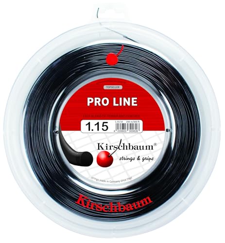 Kirschbaum Saitenrolle Pro Line II, Schwarz, 1,15 mm, 0105000215300004 von Kirschbaum