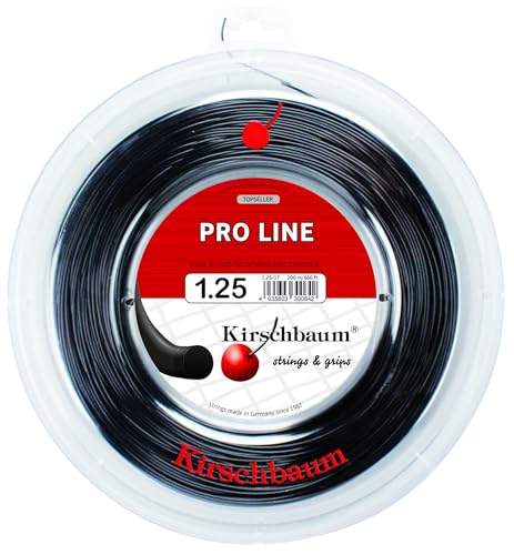 Kirschbaum Saitenrolle Pro Line II, Schwarz, 1,25 mm, 0105000215300010 Kirschbaum Saitenrolle Pro Line II, Schwarz, 1,25 mm, 0105000215300010 von Kirschbaum