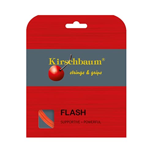 Kirschbaum Tennissaite Flash 1,25mm 12m orange von Kirschbaum