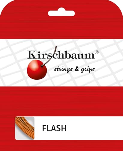 Kirschbaum Tennissaite Flash 1,25mm 12m orange von Kirschbaum