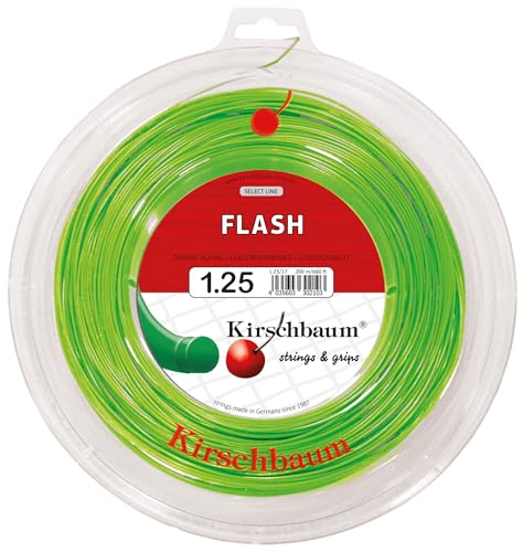 Kirschbaum Tennissaite Flash 1,25mm 200m grün Kirschbaum Tennissaite Flash 1,25mm 200m grün von Kirschbaum