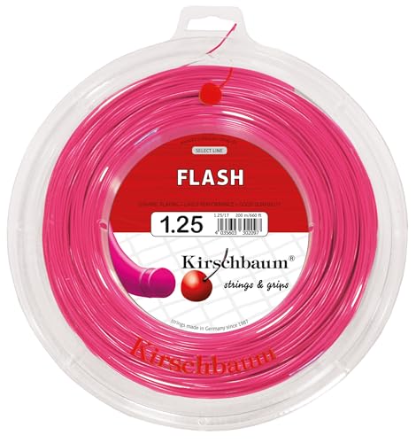 Kirschbaum Tennissaite Flash 1,25mm 200m pink Kirschbaum Tennissaite Flash 1,25mm 200m pink von Kirschbaum