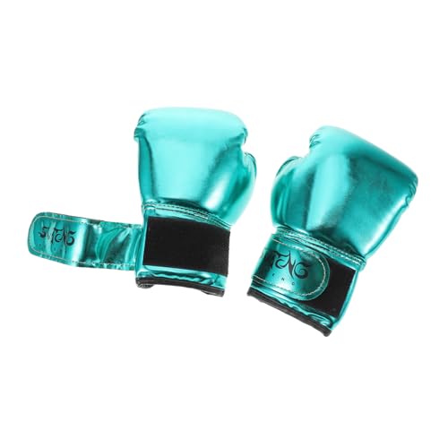 Kisangel 1 Paar Boxhandschuhe Für Handgelenkbandagen Fußmaske Boxen Boxsack Boxbandagen Schlaghandschuhe Kinderhandschuhe Tragbarer Thailändischer Handschuh Boxzubehör Schwamm Green von Kisangel