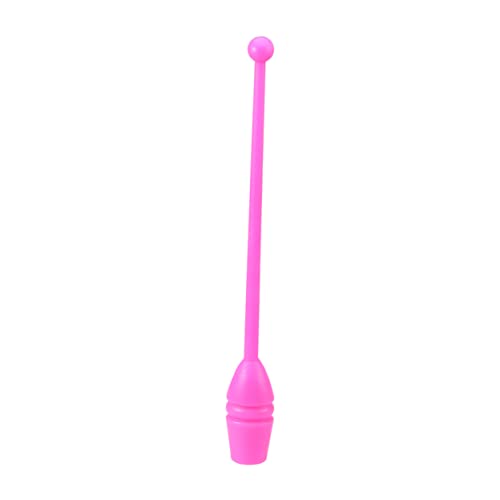 Kisangel 1 Paar Stock Für Rhythmische Gymnastik Gymnastikstange Wirbel Griffe Akrobatik Schwimmbad Reifen Für Rhythmische Gymnastik Gymnastik- Zauberstab Rhythmischer Stock Rosa von Kisangel