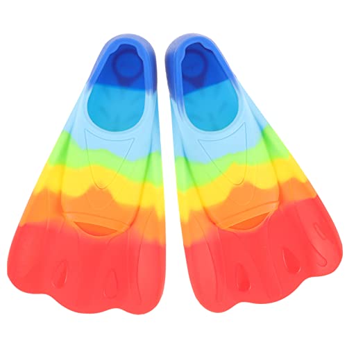 Kisangel Schwimmflosse 1 Paar Tauchtrainingsfüße Schnorcheln Korrektiv Schwimmflossen Körper Tauchen Zubehör Kinderschwimmen Notwendig Schwimmtrainingsflosse Taucherflossen Kieselgel Colorful Kisangel Schwimmflosse 1 Paar Tauchtrainingsfüße Schnorcheln Korrektiv Schwimmflossen Körper Tauchen Zubehör Kinderschwimmen Notwendig Schwimmtrainingsflosse Taucherflossen Kieselgel Colorful von Kisangel