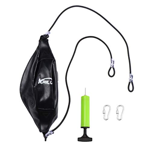 Kisangel 1 Satz Tasche Boxen reflexball Boxen Reaktionsball Reflexball für Boxen Boxsack Speedball Handbandagen beim Boxen Speedbags zum Boxen Boxpolster Trainingsball Boxball Black von Kisangel