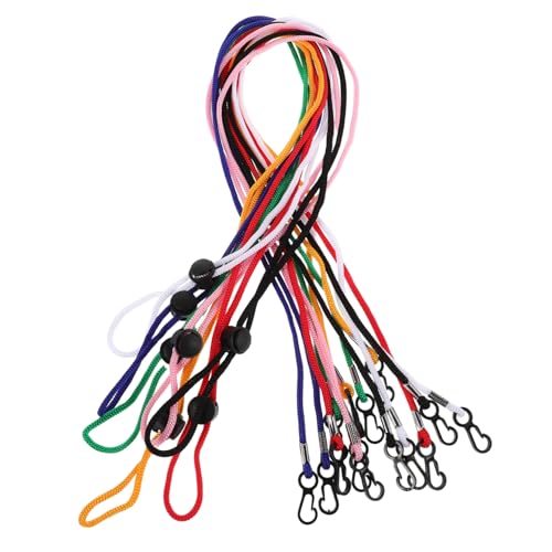 Kisangel 10St Skihandschuh-Lanyard ski zubehör Umhängeband Skihandschuh-Leine Handschuhband Skiriemenbefestigungen verstellbares Gummiband an jedem beliebigen Ort Handschuhseil Nylon von Kisangel