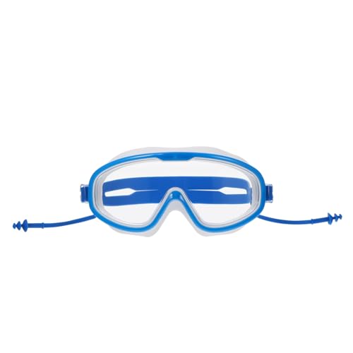 Kisangel 1stk Schwimmbrille Strandbrille Taucherbrille Wasserbrille Aqua Nebel Schwimmen Seebrille Männer Junior-brille Schwimmbad Meeresbrille Schwimmzubehör Optische Brille Blue Kieselgel von Kisangel