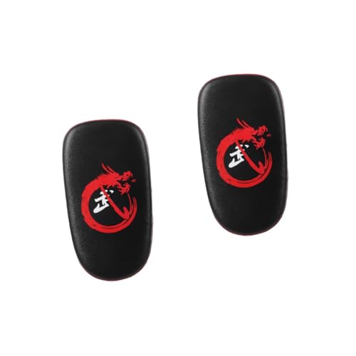 Kisangel 2St Boxziel Stanzkissenausrüstung Boxhandschuhe Herren Karate-Kick-Pads Boxausrüstung trete boxtraining Box Training Kickboxen Kampfsport Versorgung Körperschutz für das Boxen Pu von Kisangel