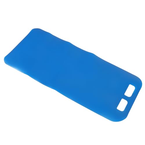 Kisangel 2St Einfache Skidecke für rutschbrett Garten Schlittenmatte Leichte Schlitten Winter Snowboard Schlitten für Kleinkinder Klappschlitten Plastik Blue von Kisangel