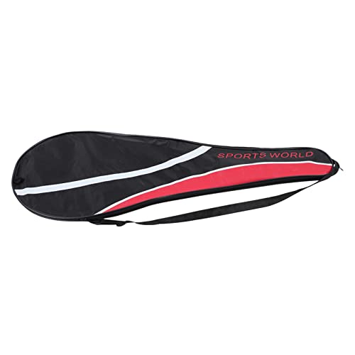 Kisangel 2st Tasche Für Badmintonschläger Schlägerabdeckungen Federbälle Badminton Tennis-Einkaufstasche Badminton-Tragetasche Kopf Tennistasche Tennisschläger Bausatz Black Oxford-Stoff von Kisangel