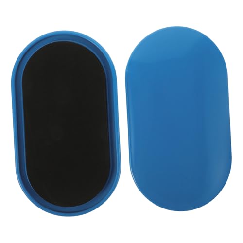 Kisangel 2st Unterfahrschutz Gleitscheibe Schieberegler Zum Trainieren Übungsschieber, Fitnessscheiben Workout-Slider-disc Trainingsgeräte Für Das Fitnessstudio Zu Hause Plastik Blue von Kisangel