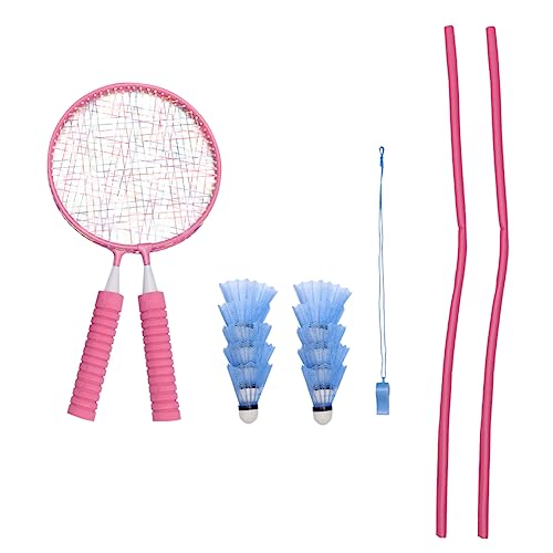 Kisangel Badminton Set Für 1 Set Mit Badmintonschlägern Und Badminton Netz Für Outdoor Sport Ideales Freizeitspielzeug Für Training Und Spielspaß Im Garten Oder Park von Kisangel