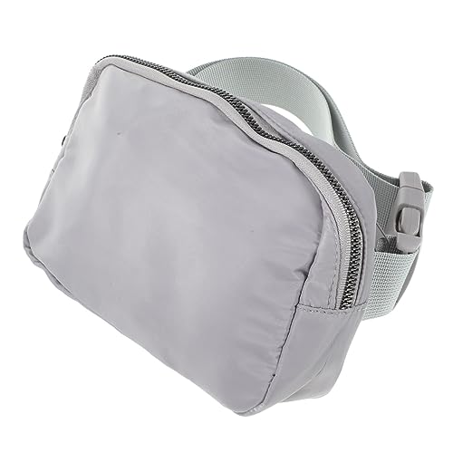 Kisangel Beintasche für Motorräder Fahrradtasche Hüfttasche für Männer Beutel Werkzeuggürteltasche Rucksackgurttasche Multifunktions-Hüfttasche Camping-Gürteltasche Bauchtasche Nylon Grey von Kisangel