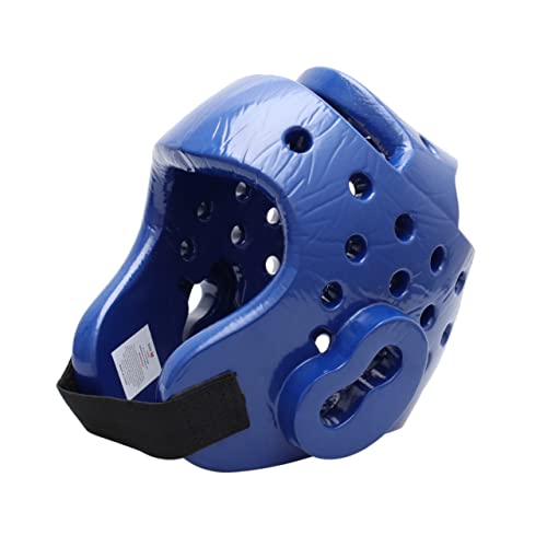 Kisangel Umlenkrolle Fitness Teppich Hexagon Stoßdämpfender Taekwondo-helm Sparring Helmboxen. Boxschutzhelm Kopfbedeckung Boxen Männer Sparringshelm Kampfkunst Kopfschutz Kind Erwachsener von Kisangel