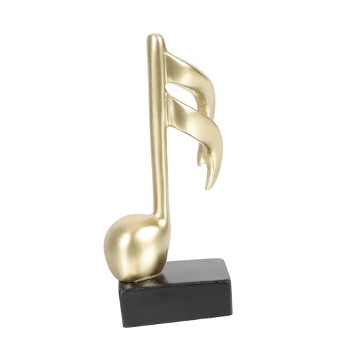 Kisangel Musik Trophäe Trophäen Groovige Klassenzimmerdekoration Personalverzierung Musik-trophäe-Statue Musiknote-Statue Decoraciones para Sala De Casa Klein Esstisch Kind Kunstharz von Kisangel