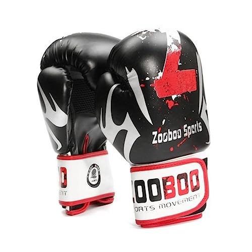 Kisangel Paar Boxsack-Handschuhe Schlagpolster für den Boxsport Boxbandagen Ausrüstung zum Boxen Haushaltshandschuhe kampfhandschuhe boxspiel schwere Taschenhandschuhe Black von Kisangel