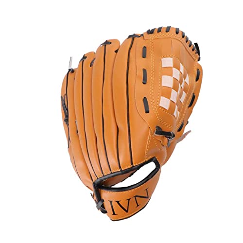 Kisangel Softball-Handschuh Baseball-Gleithandschuh Pitching-Handschuh werfen baseballhandschuh Baseball handschuh Baseball-Handschuh für die Linke Hand linker handschuh für Baseball von Kisangel