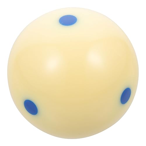 Kisangel Spielball Trainieren Bälle Für Babys Billardtisch Zubehör Billard- Billardreiniger Pool-Queue-Shaper Poolball Billardregal Pool-Queue-Halter Fußbälle Rugby Blue Harz von Kisangel