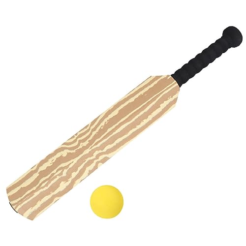 Kisangel Spiele Außerhalb 1 Set Cricketschläger Für Kinder Cricket Mit Tennisbällen Schaumstoff Gepolstert Für Eltern-Kind-Interaktion Spielzeug Sportspiel Für Kinder von Kisangel