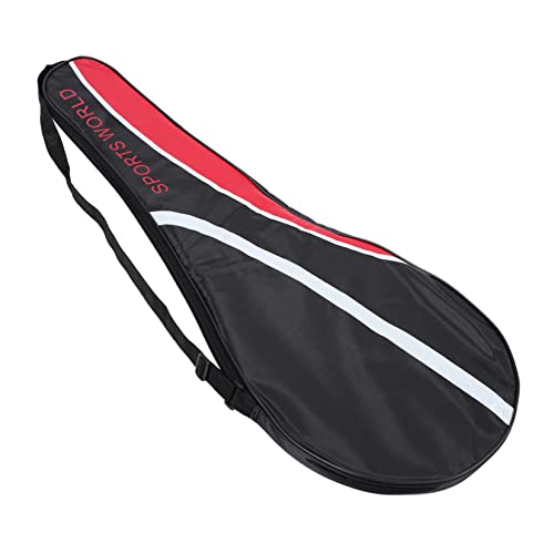 Kisangel Tasche Für Badmintonschläger Korb Hüllen Für Tennisschläger Griptape Tennisschlägertaschen Für Damen Schläger Badmintonschläger Bausatz Badmintonschlägerkoffer Black Oxford-Stoff von Kisangel