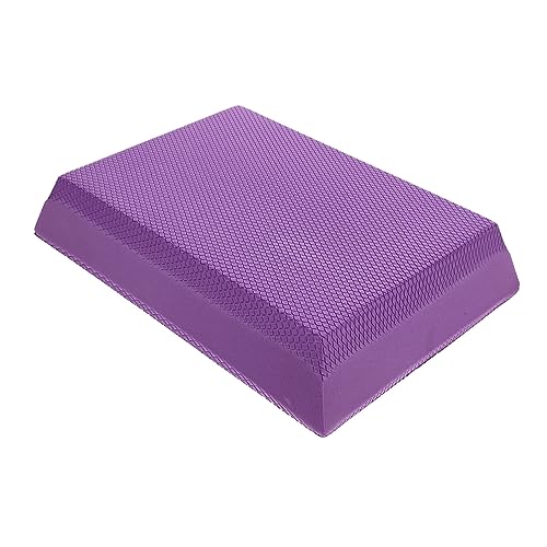 Kisangel Yoga-Balance-Matte Yoga-Matte Knieschoner Tragbare Balance-Matte Heim-Workout-Matte Yoga-Knie-Pad Dickes Yoga-Pad Balance-Pads Matte Für Yoga-Übungsmatte Fitness Lila von Kisangel