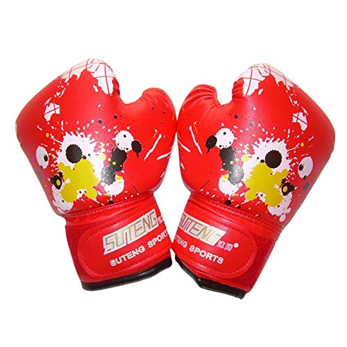 Kisbeibi Kinder Boxhandschuhe 1 Paar Junior PU Leder Trainingshandschuhe für Alter 2 bis 11 Jahre alte Jungen Mädchen Kampfhandschuhe Kisbeibi Kinder Boxhandschuhe 1 Paar Junior PU Leder Trainingshandschuhe für Alter 2 bis 11 Jahre alte Jungen Mädchen Kampfhandschuhe von Kisbeibi