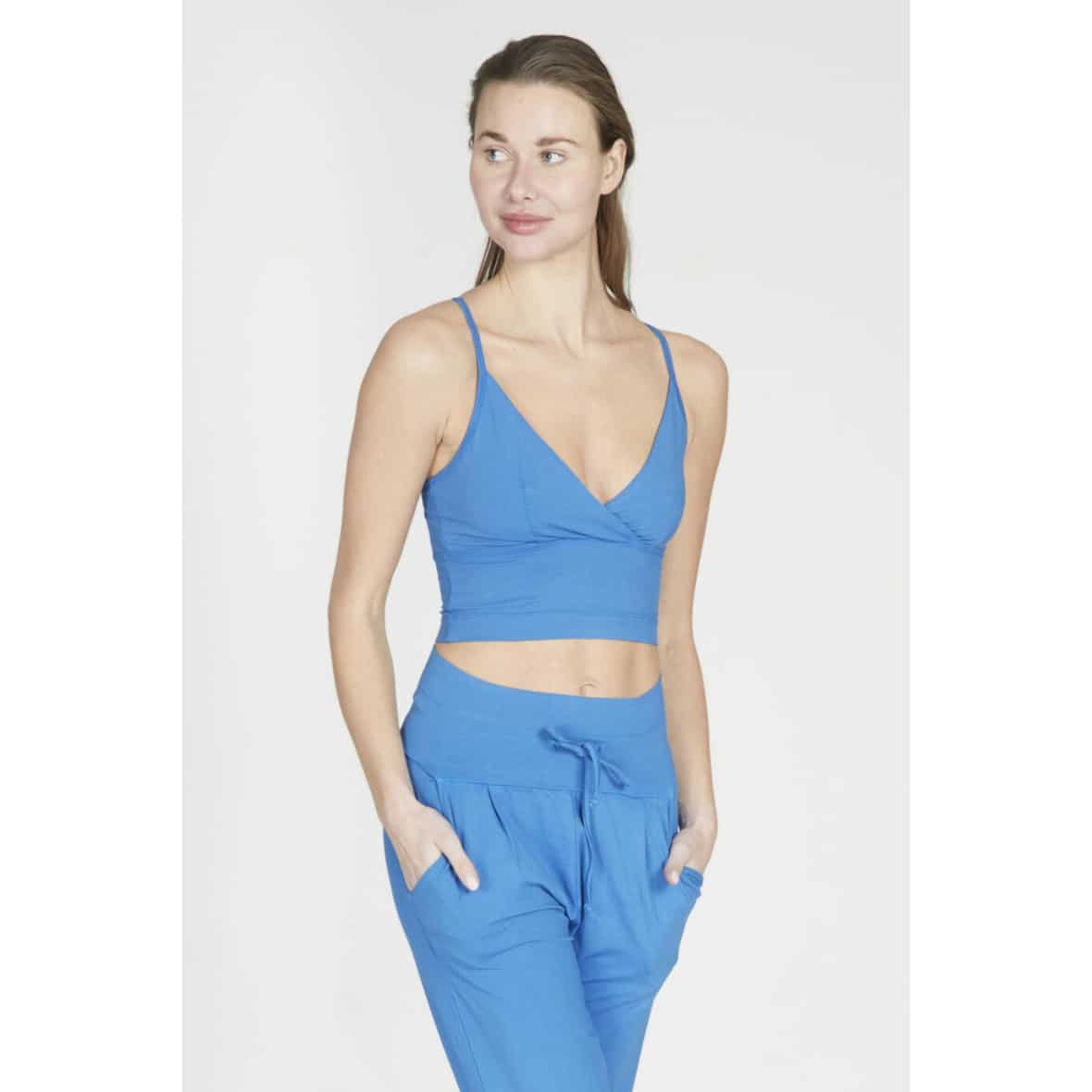 Kismet Love Crop Top Damen (Kornblau L) von Kismet