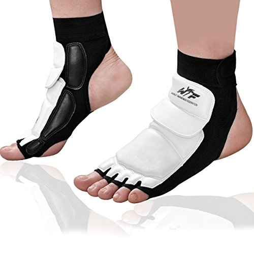 Kitchnexus Taekwondo Fußschoner Knöchelbandage Ideal für Kampfsport, Boxsack, Sparring, Training, Freefight, Kickbox von Kitchnexus