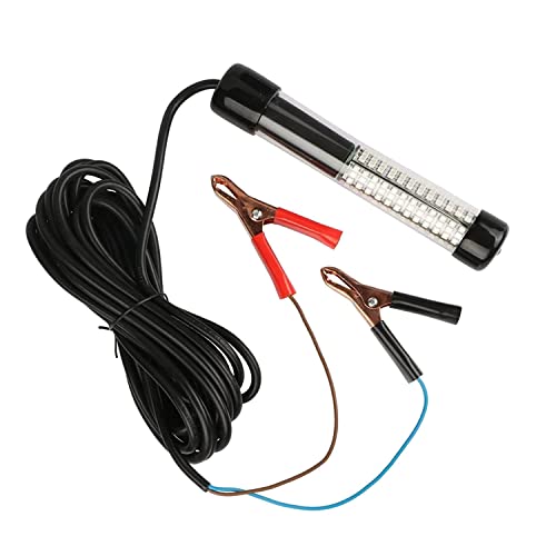 Kivvlbzeq Unterwasser Angeln Licht, 12 V 180 LED Lockt Fisch Lampe Fisch Lockstoffe Boot EIS Fischen Licht Tauchen Fisch Lampe von Kivvlbzeq