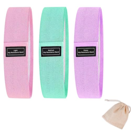 KiwiPower Fitnessbänder Stoff 3er Set – Widerstandsbänder für Beine & Po, Gymnastikband für Krafttraining, Muskelaufbau, Yoga & Pilates KiwiPower Fitnessbänder Stoff 3er Set – Widerstandsbänder für Beine & Po, Gymnastikband für Krafttraining, Muskelaufbau, Yoga & Pilates von KiwiPower