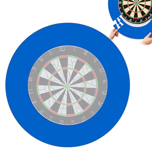 Kixolazr Dartboard-Schutz für Wandschutz,Dartboard-Wandschutz - 5-facher Wandschutz für Dartscheiben | Eva-Dartboard-Einfassung, Dartboard-Wandschutz für 18-Zoll-Dartboards, geeignet für den von Kixolazr