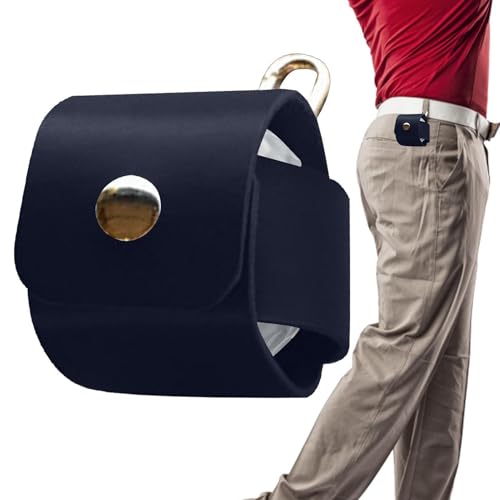 Kixolazr Golfzubehör für Herren, Golf-Wertsachenbeutel | Rindsledertasche Golftasche,Golftasche, Aufbewahrungstasche für Golfbälle, Golfzubehör-Etui für Golftraining, Turniere, Übungen von Kixolazr