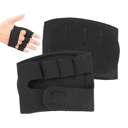 Kixolazr Handschützer für Gewichtheben, 1 Paar Handschuhe für Gewichtheben, belüftete Gewichtheberhandschuhe, schützende Handgriffunterstützung für Gewichtheben, Fitnessstudio, Fitness von Kixolazr