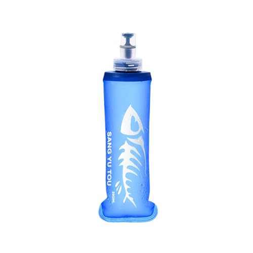 Kixolazr Soft Flask Faltbare Wasserflasche, Faltbare Laufwasserflaschen, Tragbarer Outdoor-Trinkbeutel, Faltbarer Gel-Wasserbehälter für Flüssigkeitszufuhr beim Radfahren, Laufen, Wandern Kixolazr Soft Flask Faltbare Wasserflasche, Faltbare Laufwasserflaschen, Tragbarer Outdoor-Trinkbeutel, Faltbarer Gel-Wasserbehälter für Flüssigkeitszufuhr beim Radfahren, Laufen, Wandern von Kixolazr