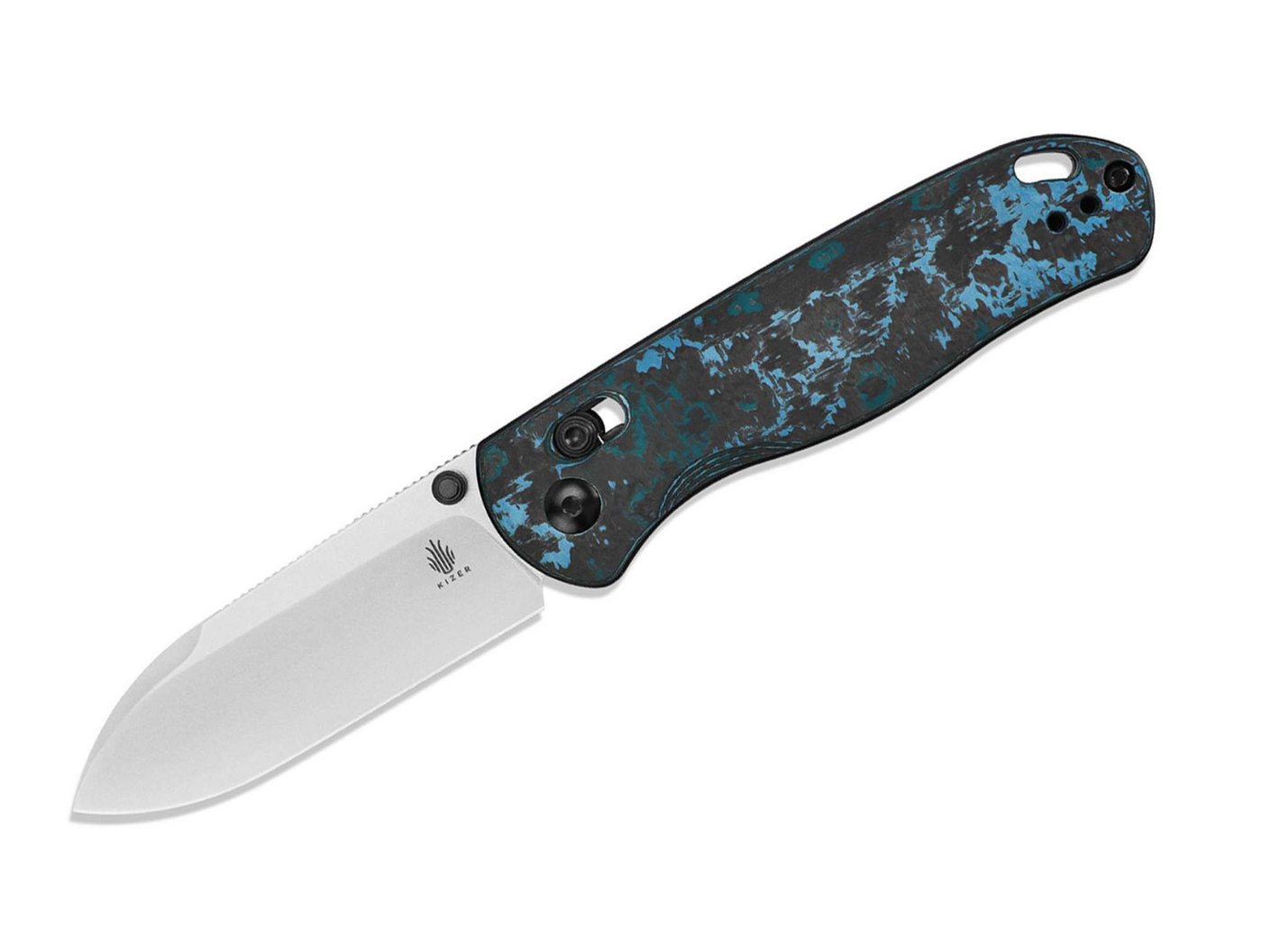 Kizer Taschenmesser Kizer Drop Bear CF Blue Kizer Taschenmesser Kizer Drop Bear CF Blue von Kizer
