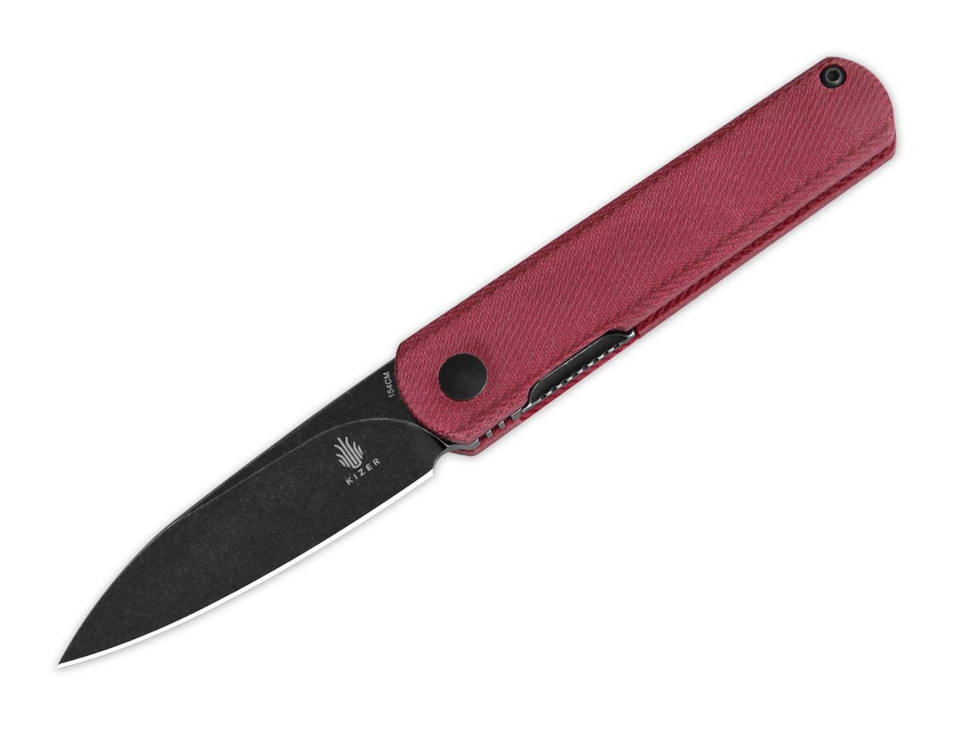 Kizer Taschenmesser Kizer Feist Denim Micarta Red Kizer Taschenmesser Kizer Feist Denim Micarta Red von Kizer