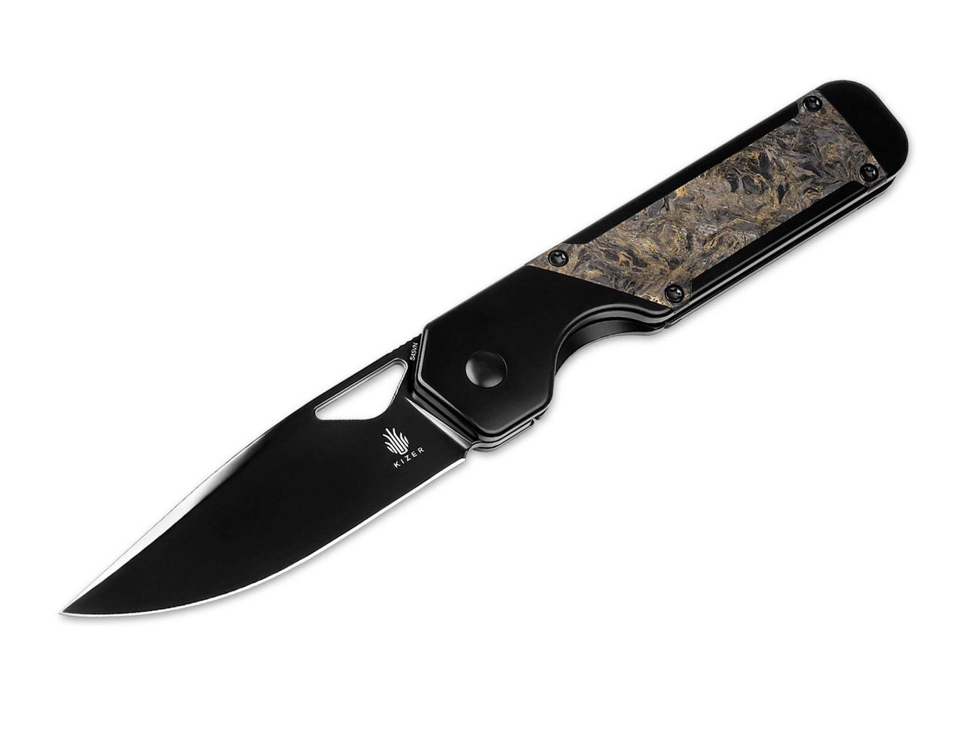 Kizer Taschenmesser Kizer Militaw S45VN Ti-Fat Carbon Kizer Taschenmesser Kizer Militaw S45VN Ti-Fat Carbon von Kizer