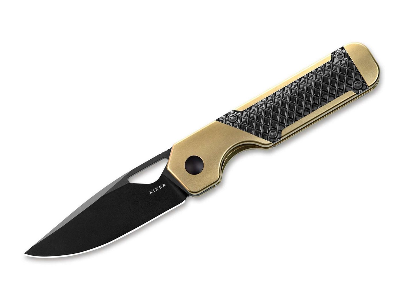 Kizer Taschenmesser Kizer Mini Militaw Titanium Ziconium Kizer Taschenmesser Kizer Mini Militaw Titanium Ziconium von Kizer